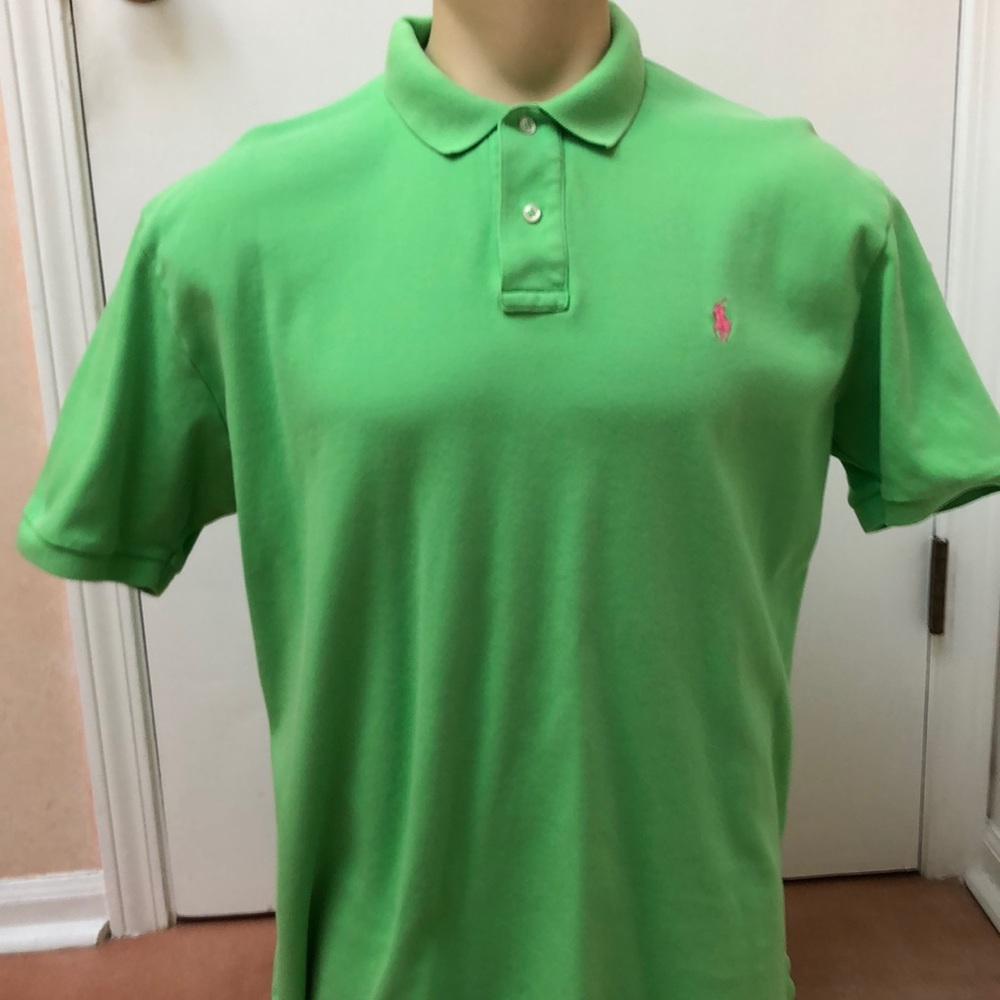 Ralph Lauren Lime Green Polo